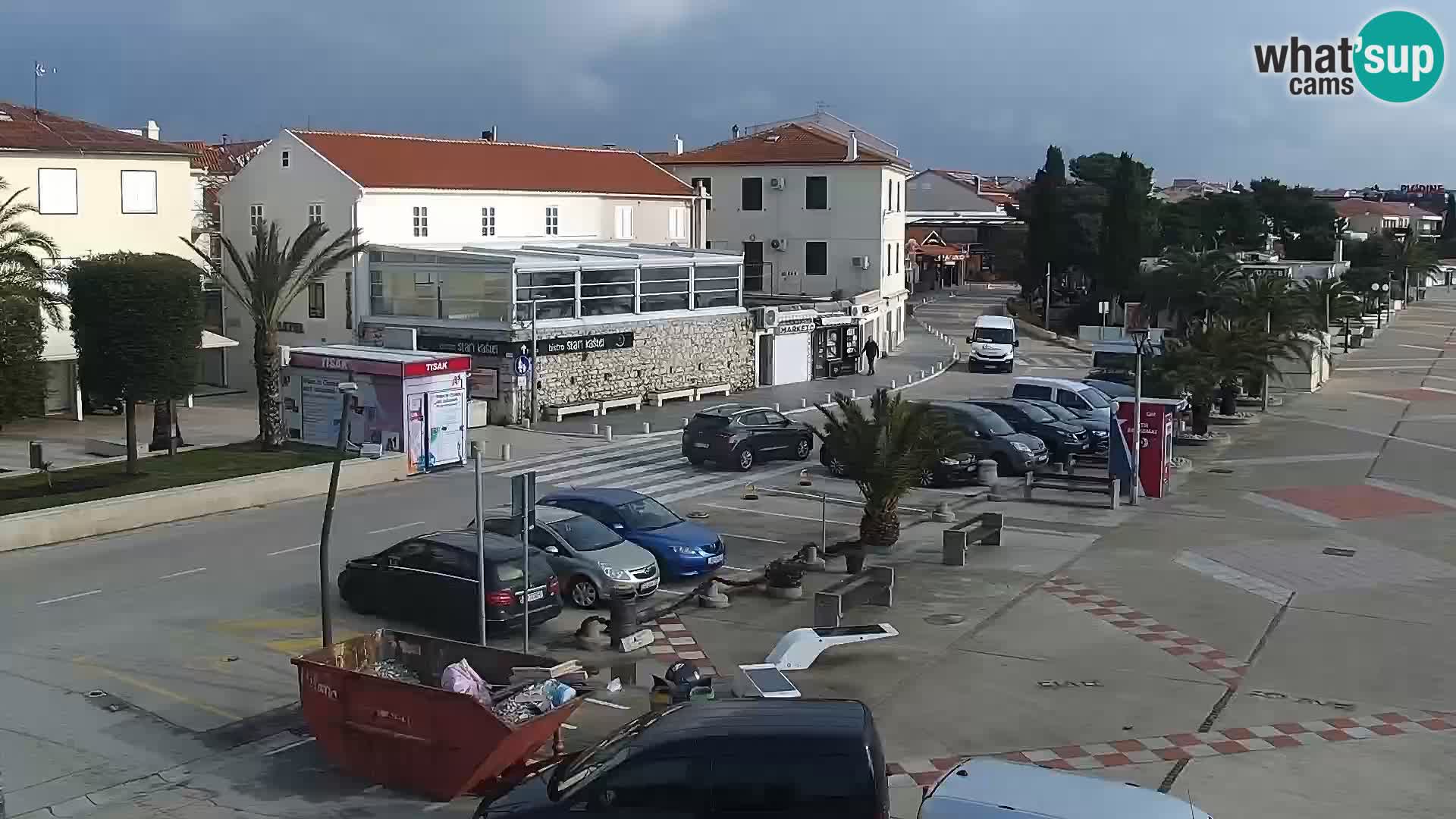 Livecam Promenade a Novalja