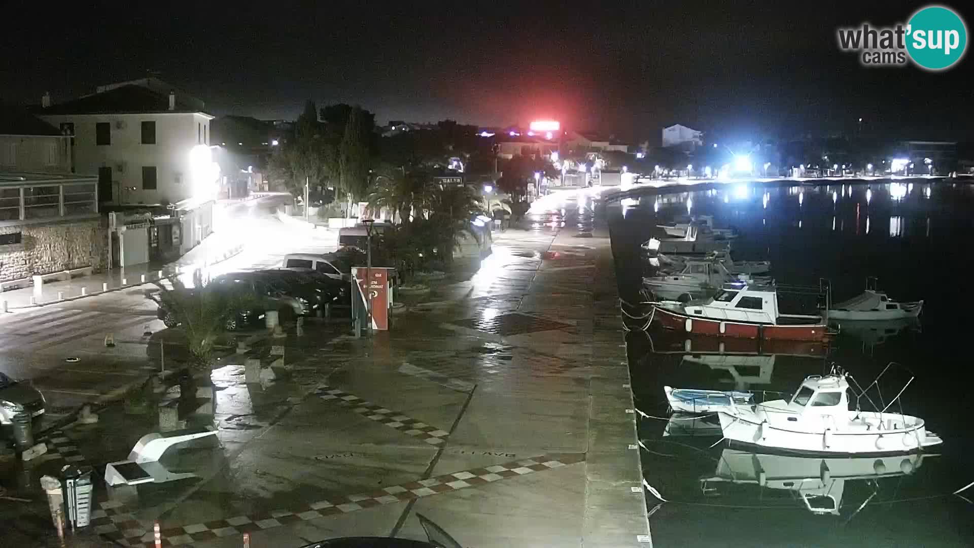 Livecam Promenade a Novalja