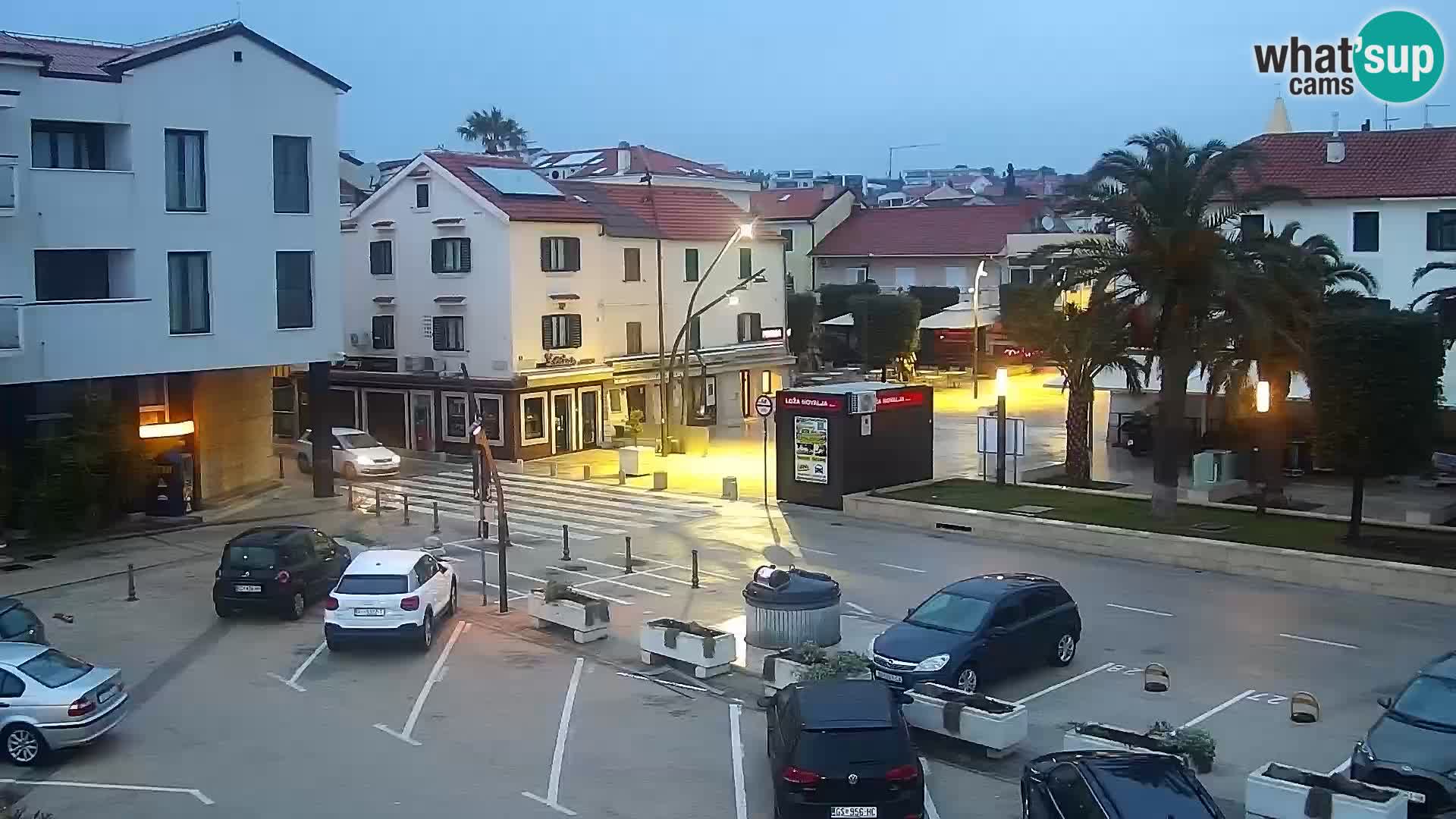 Novalja Livecam promenade