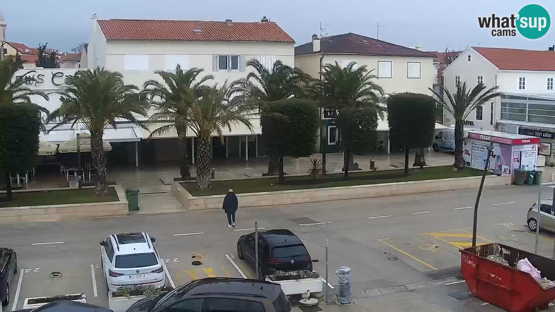 Livecam Promenade a Novalja