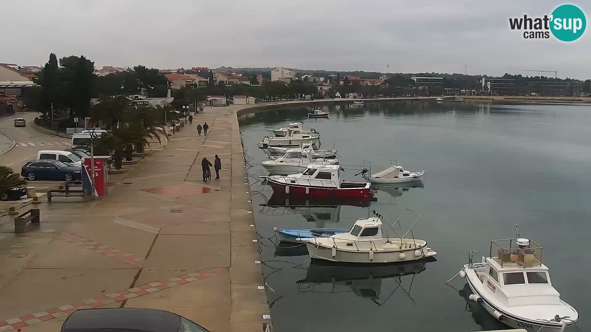 Novalja Livecam promenade