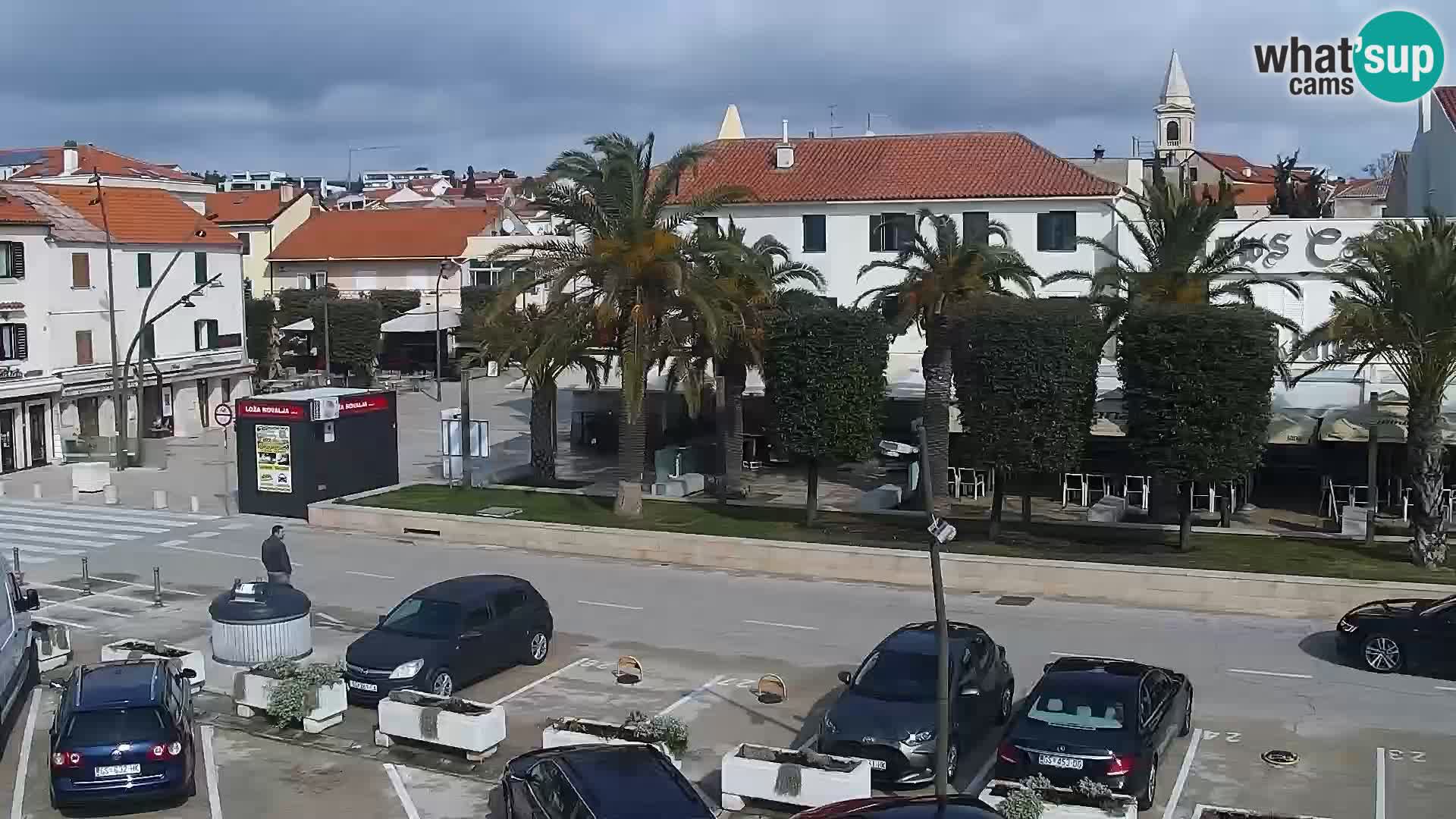 Livecam Promenade a Novalja