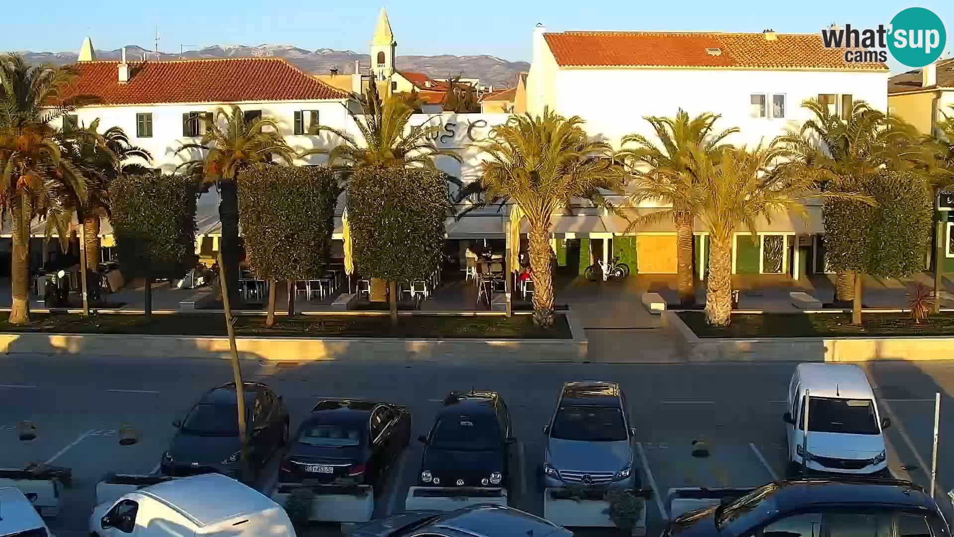 Novalja Livecam promenade