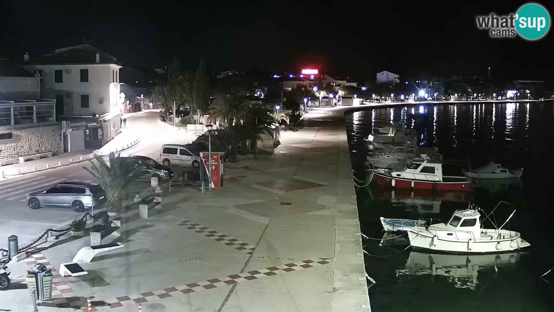 Livecam Promenade a Novalja