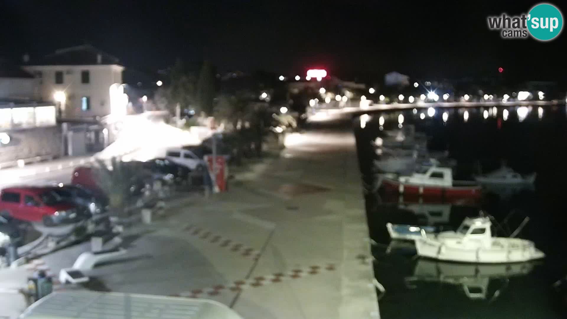 Livecam Promenade a Novalja