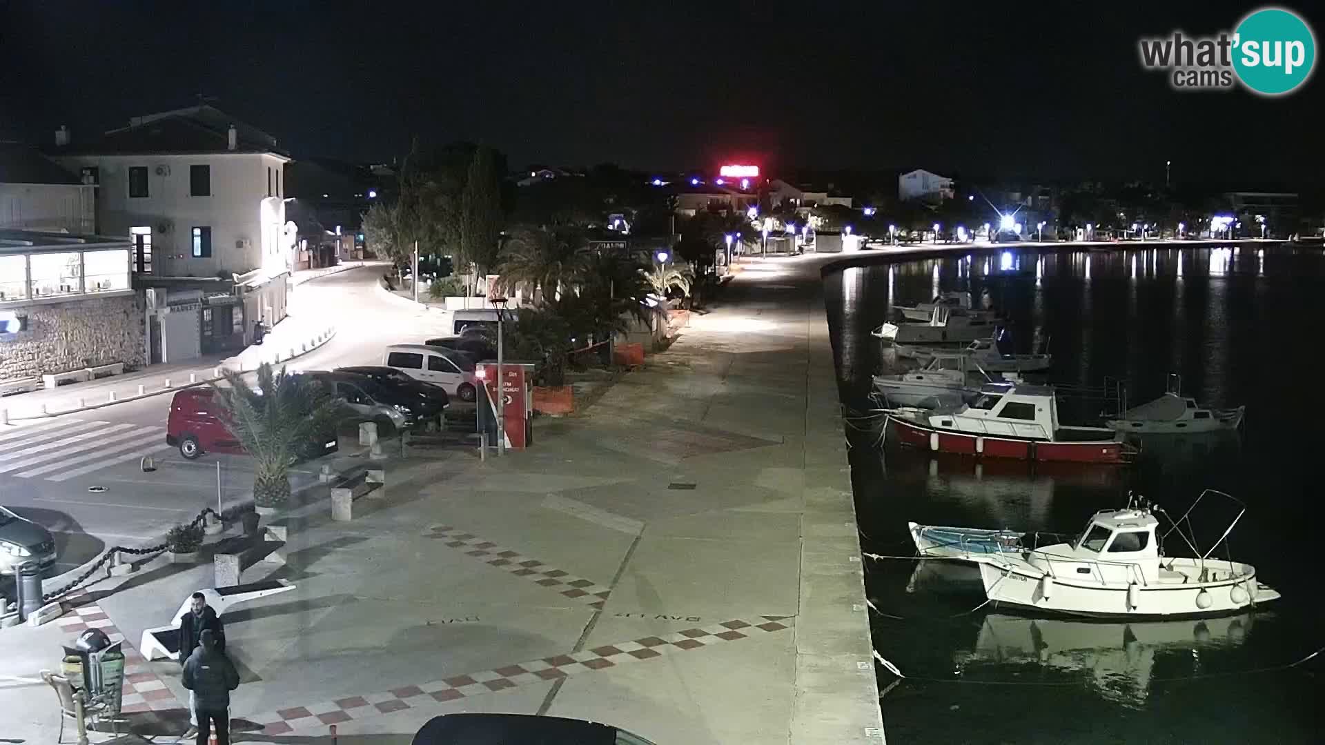 Livecam Promenade a Novalja