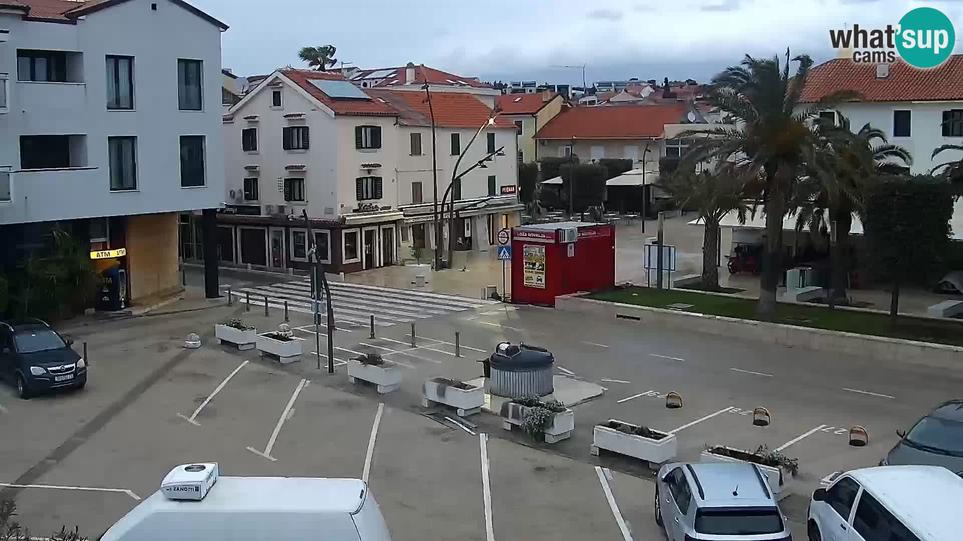 Novalja Livecam promenade