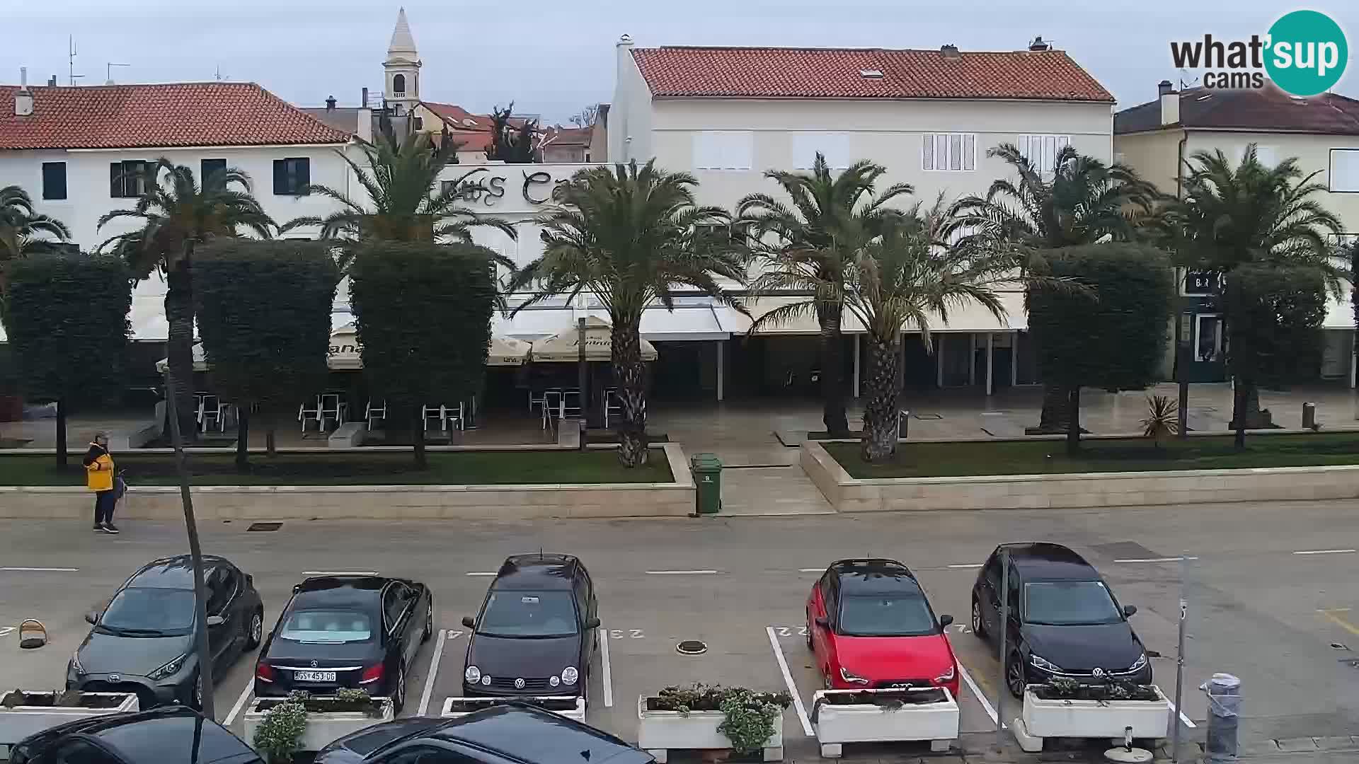 Novalja Livecam promenade