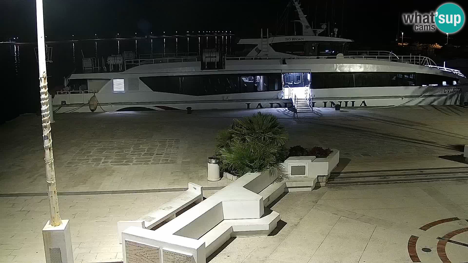 Livecam Promenade a Novalja