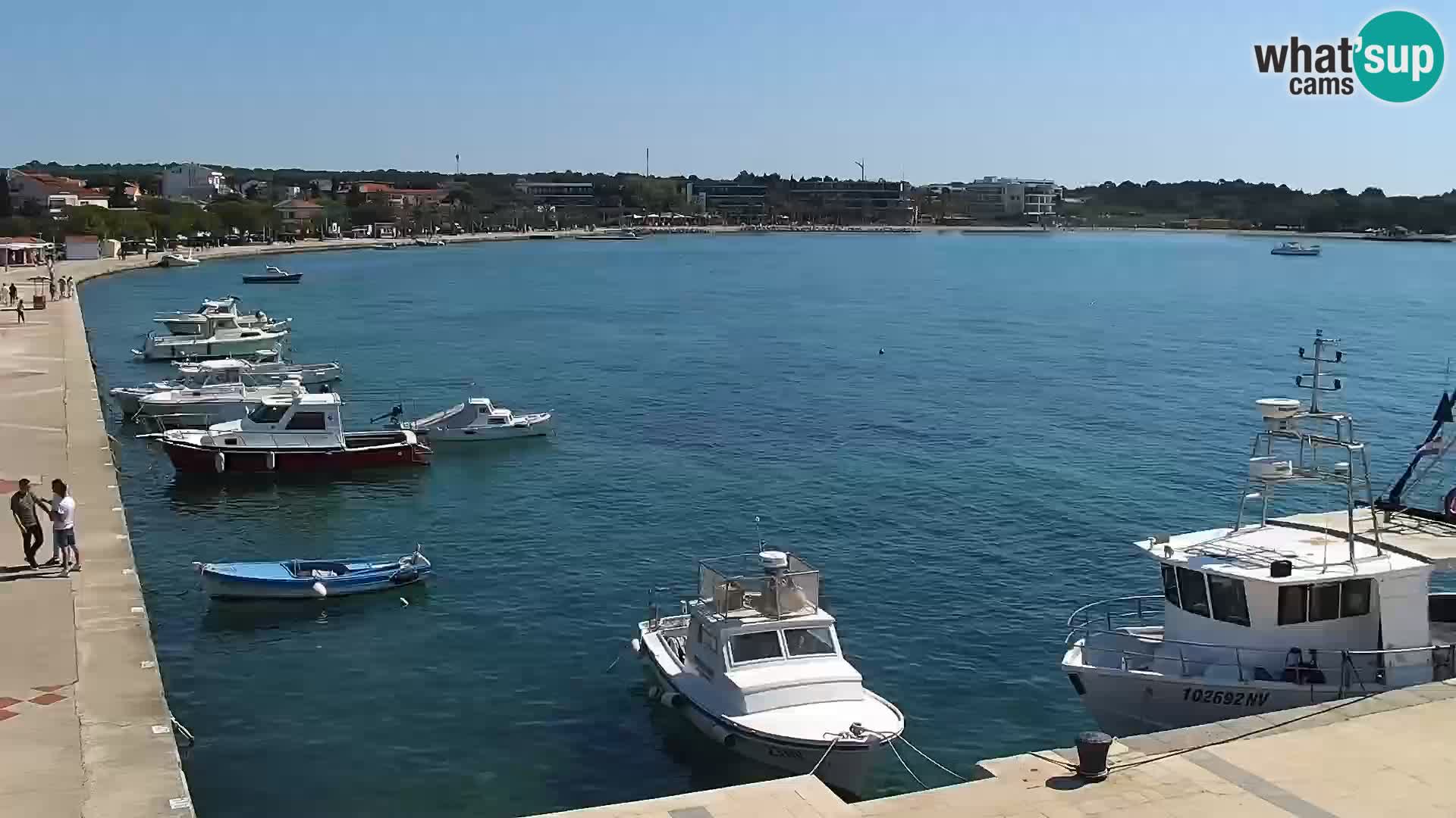 Novalja Livecam promenade