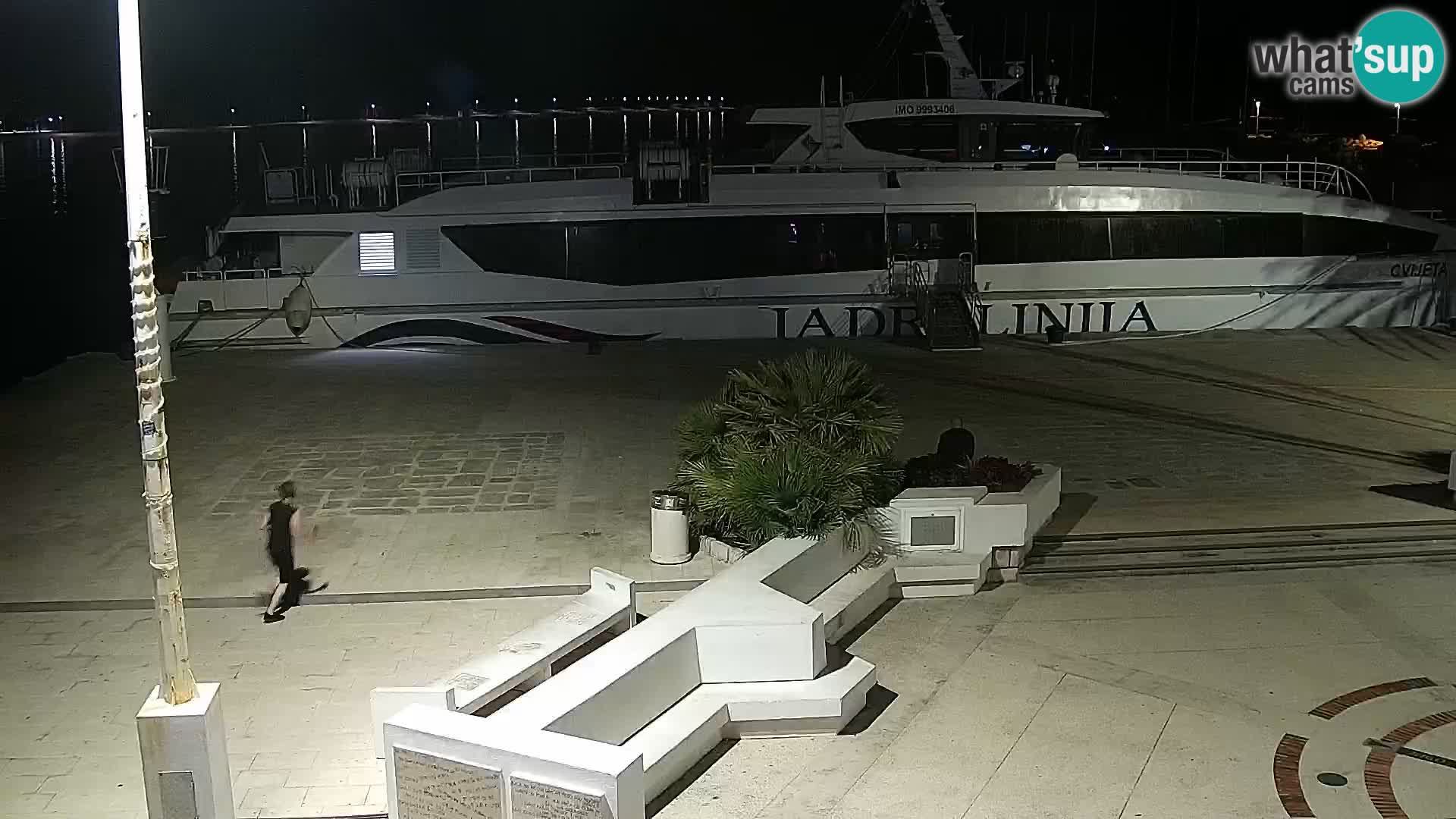 Novalja Livecam promenade