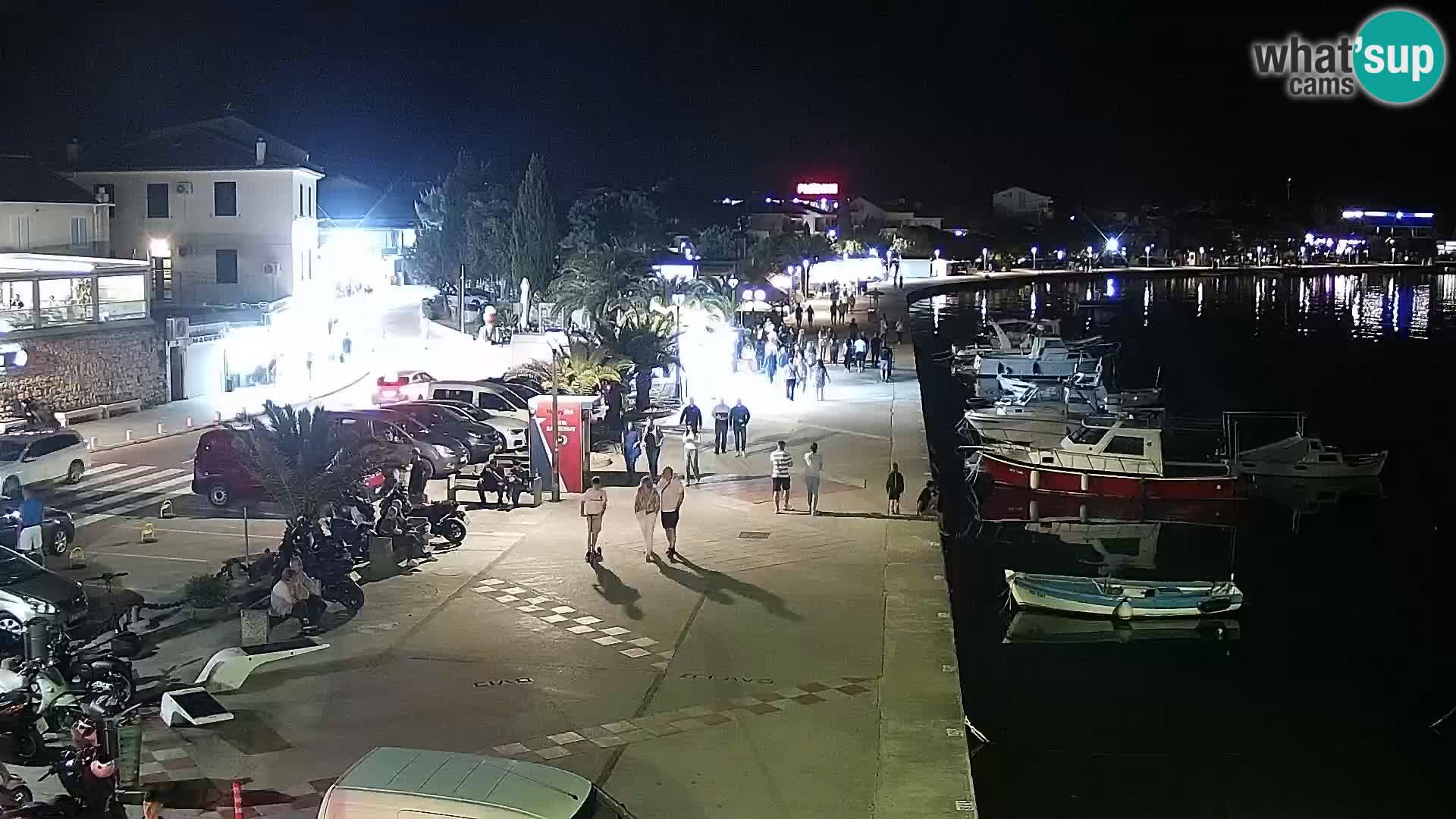 Novalja Livecam promenade
