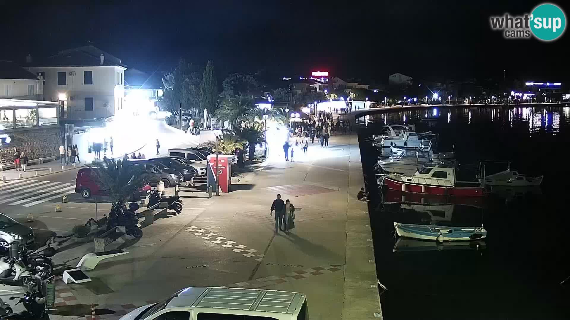Livecam Promenade a Novalja