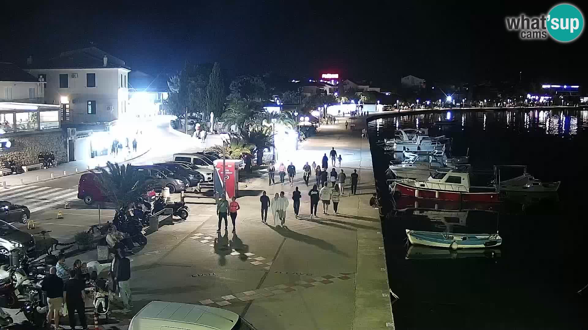 Livecam Promenade a Novalja