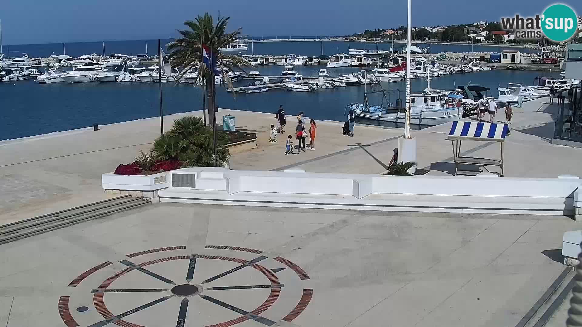 Livecam Promenade a Novalja