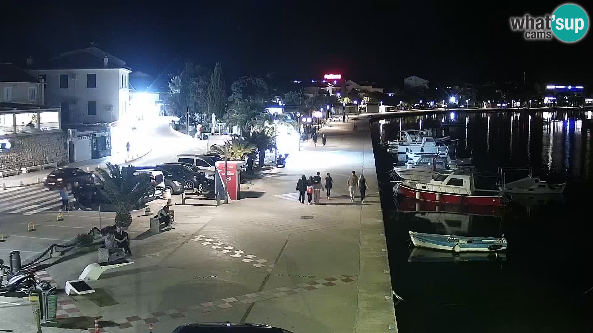 Livecam Promenade a Novalja