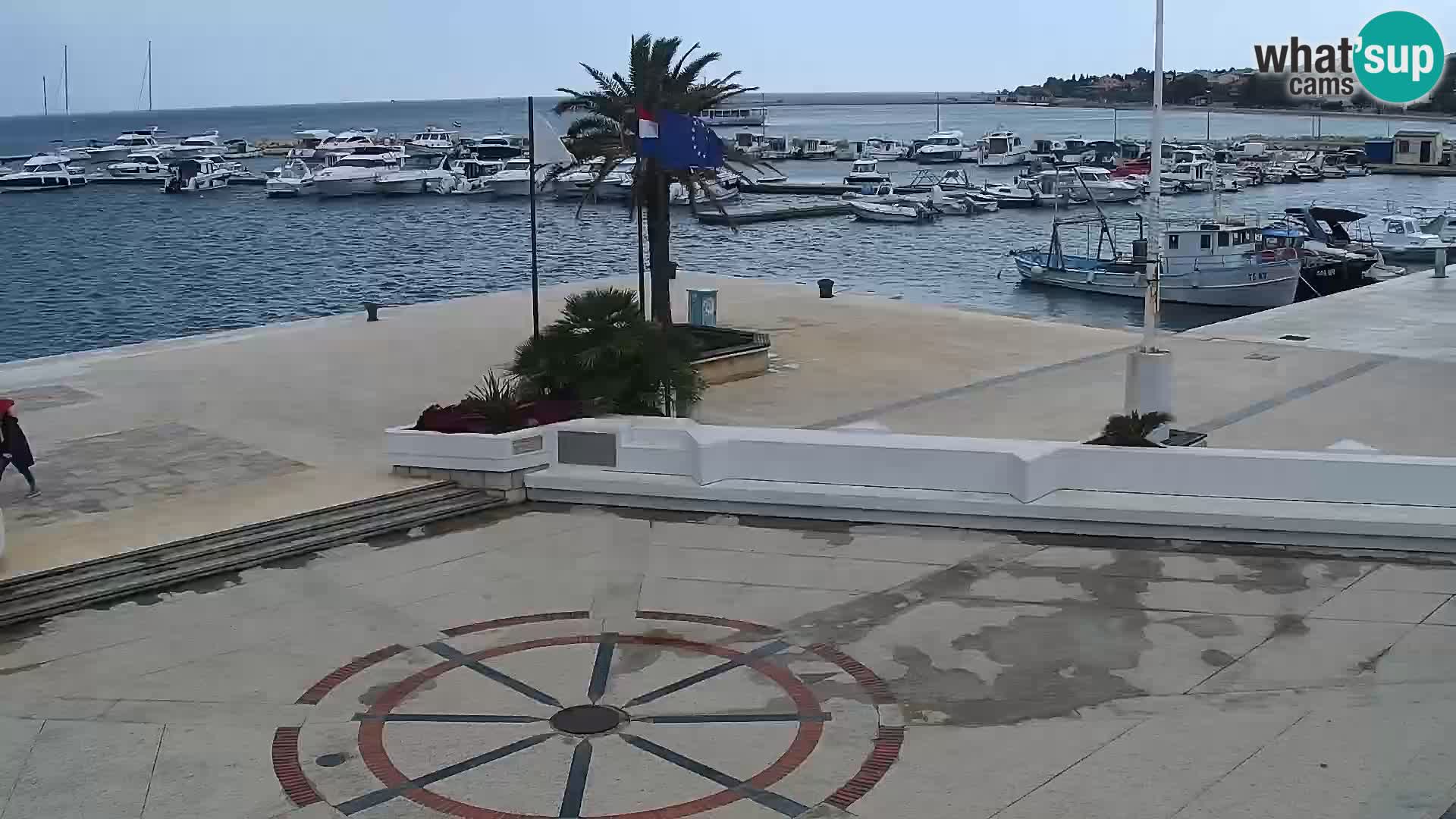 Web kamera Novalja promenada