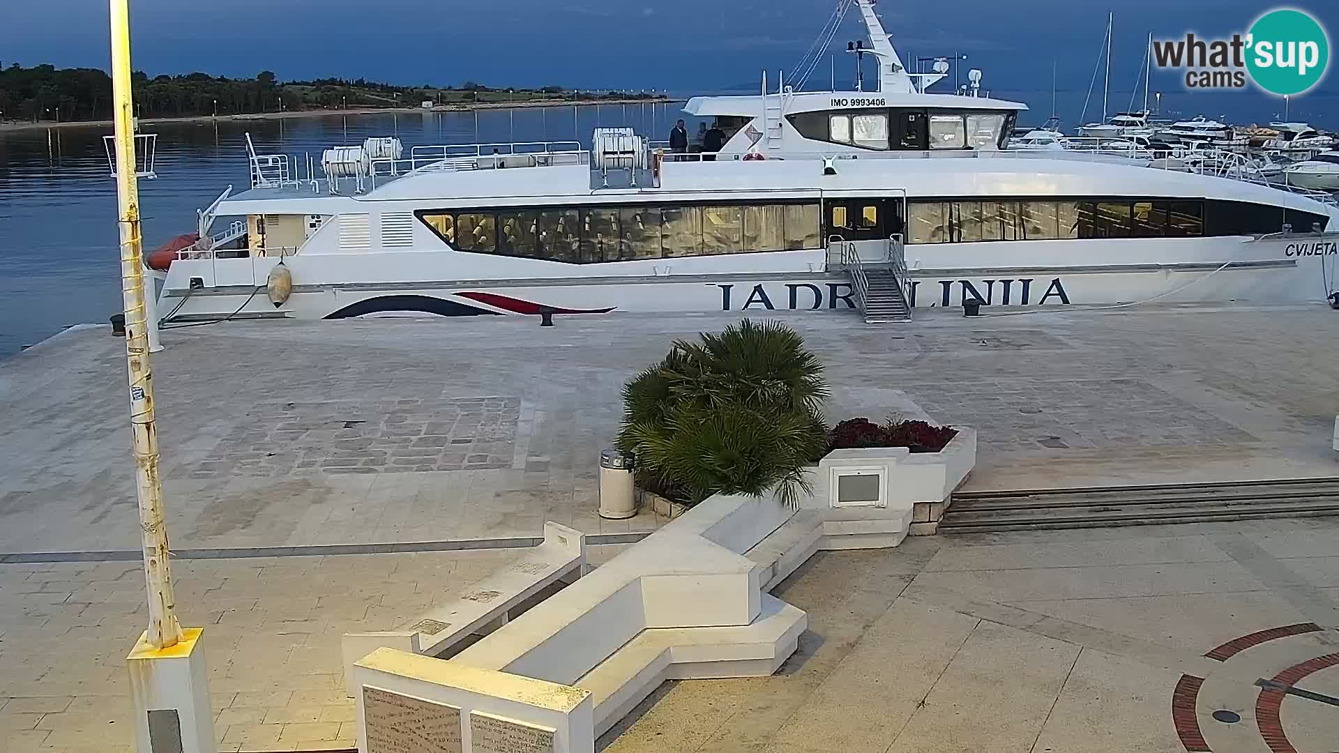 Livecam Promenade a Novalja