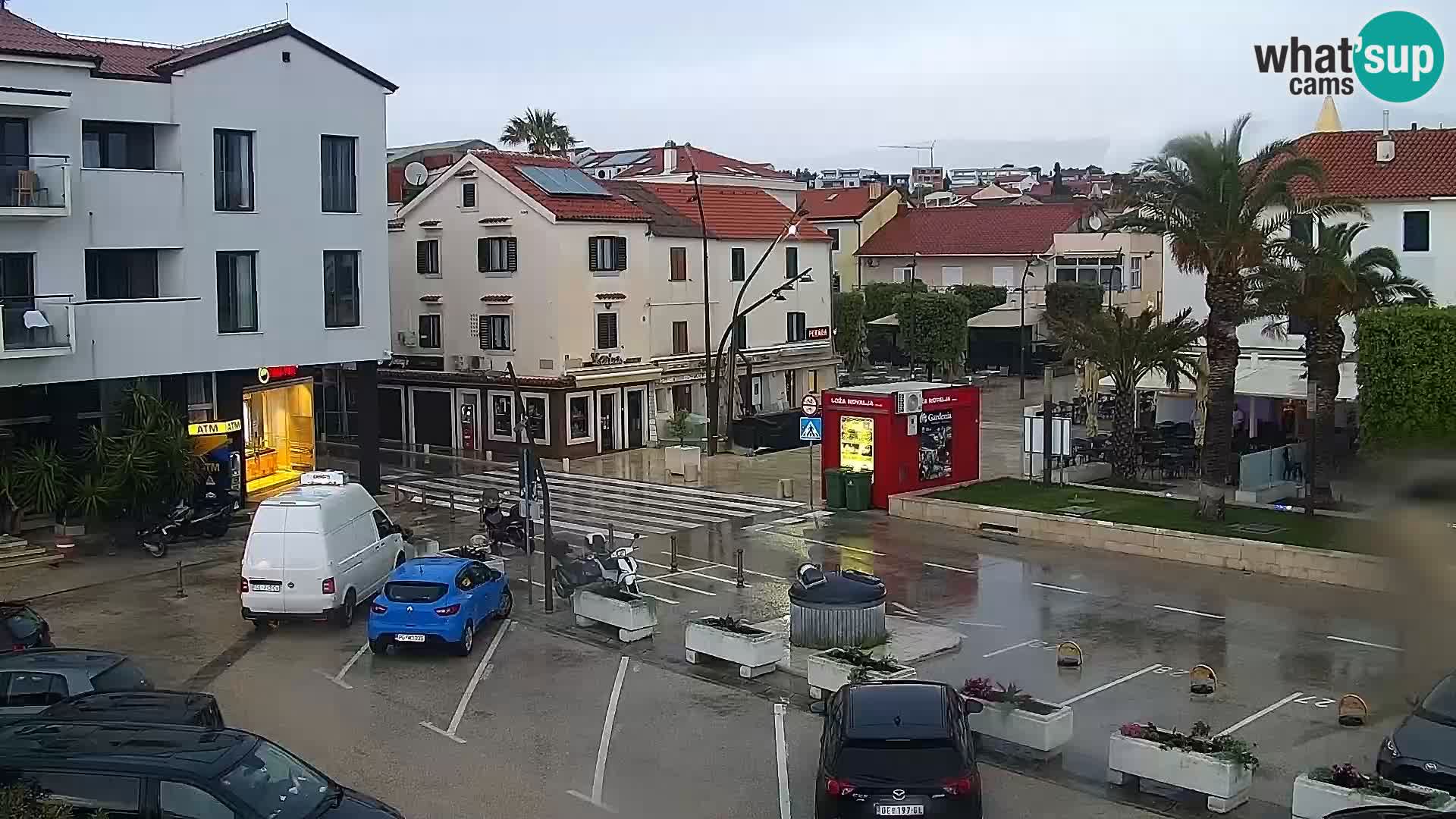 Livecam Promenade a Novalja