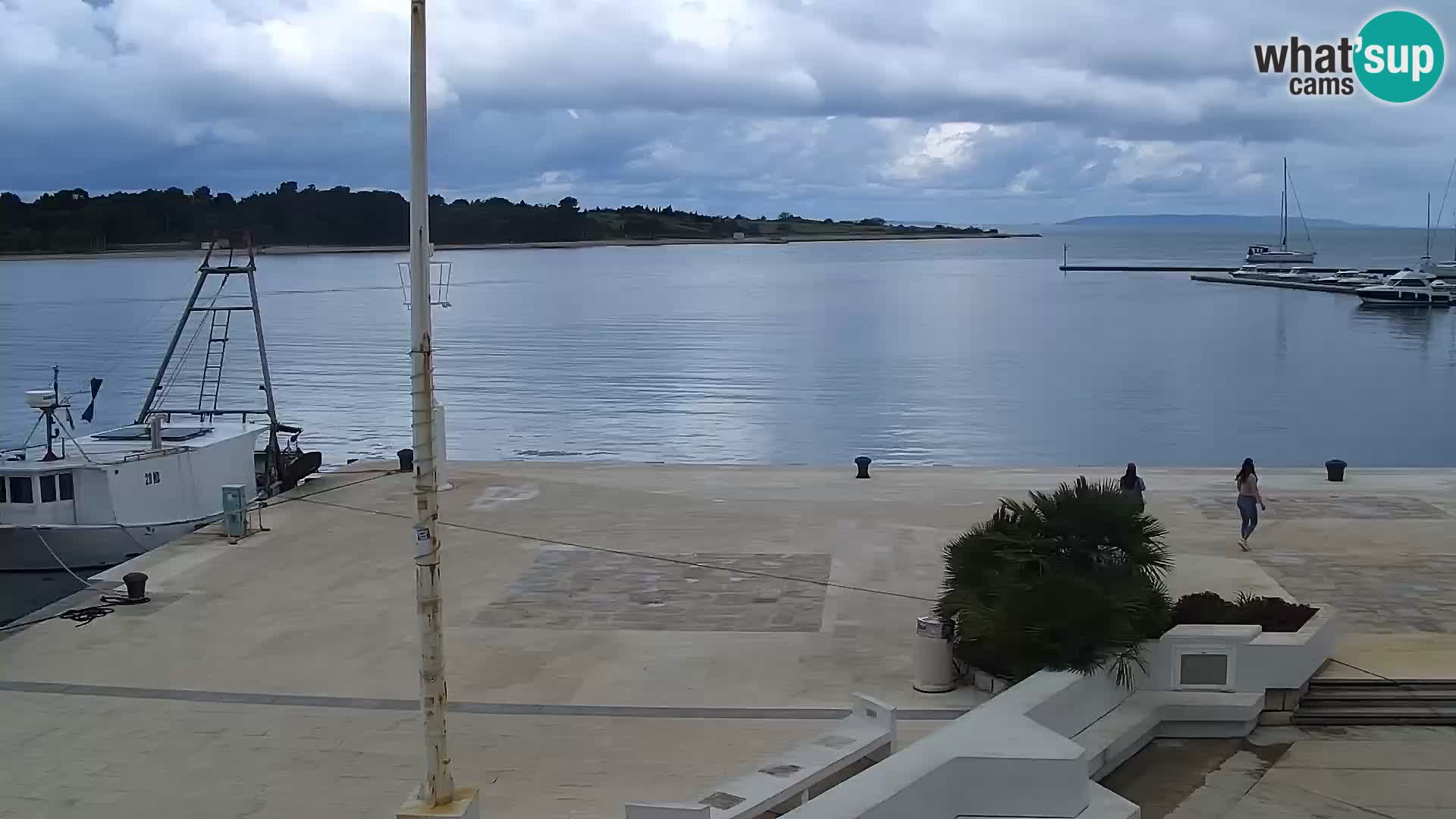 Novalja Livecam promenade