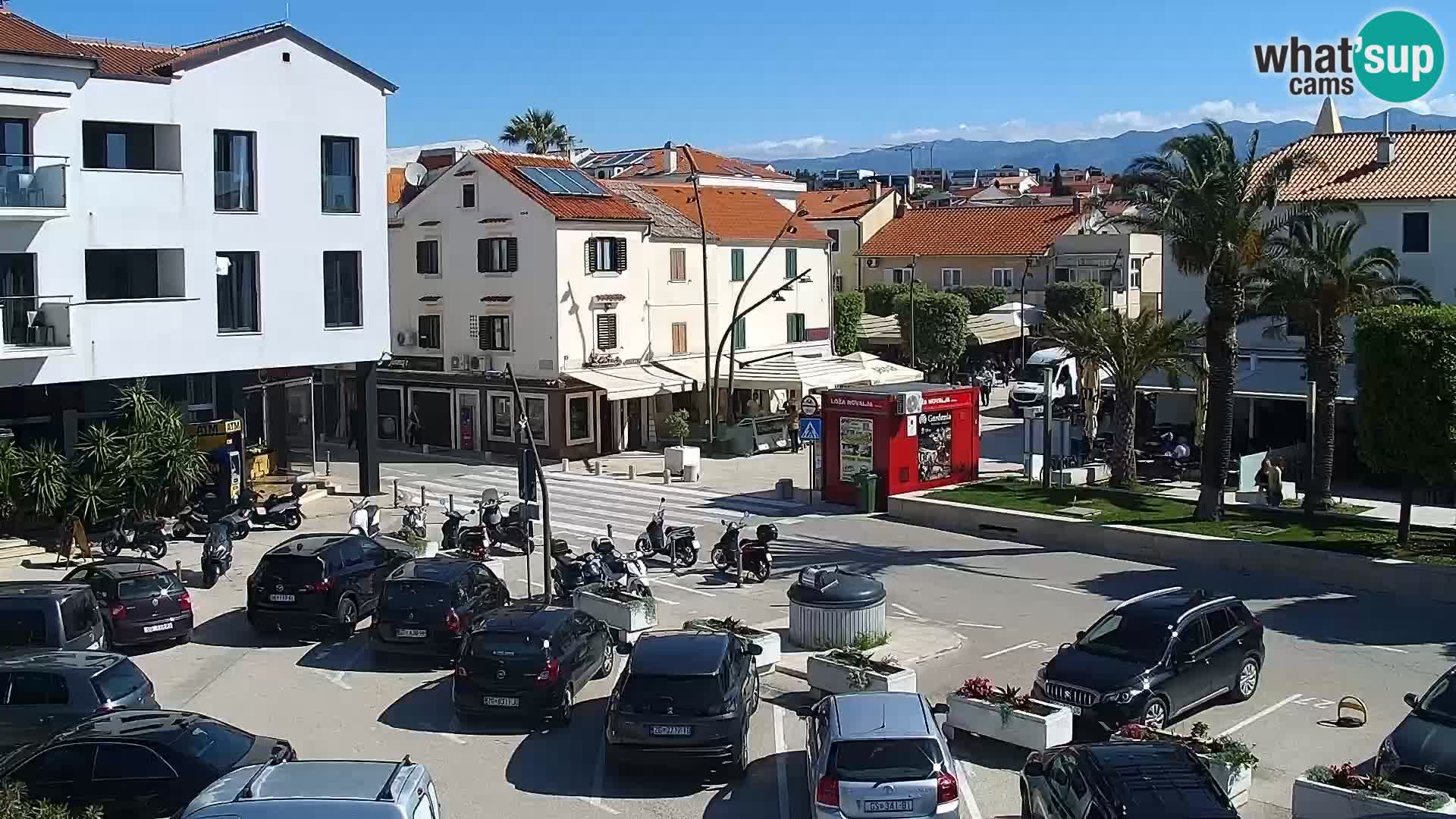 Livecam Promenade a Novalja