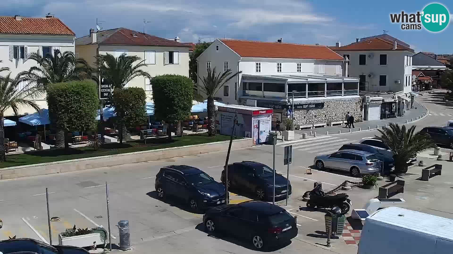Novalja Livecam promenade