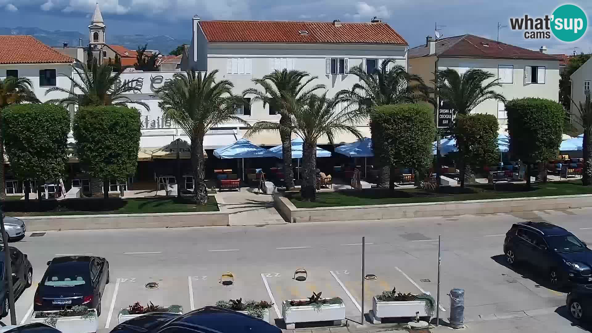 Novalja Livecam promenade