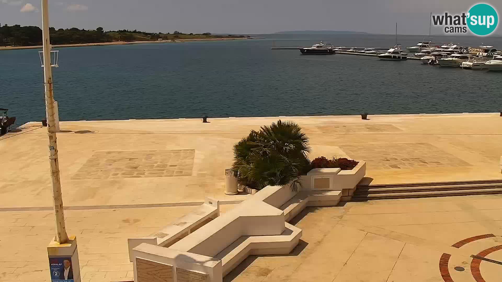 Livecam Promenade a Novalja