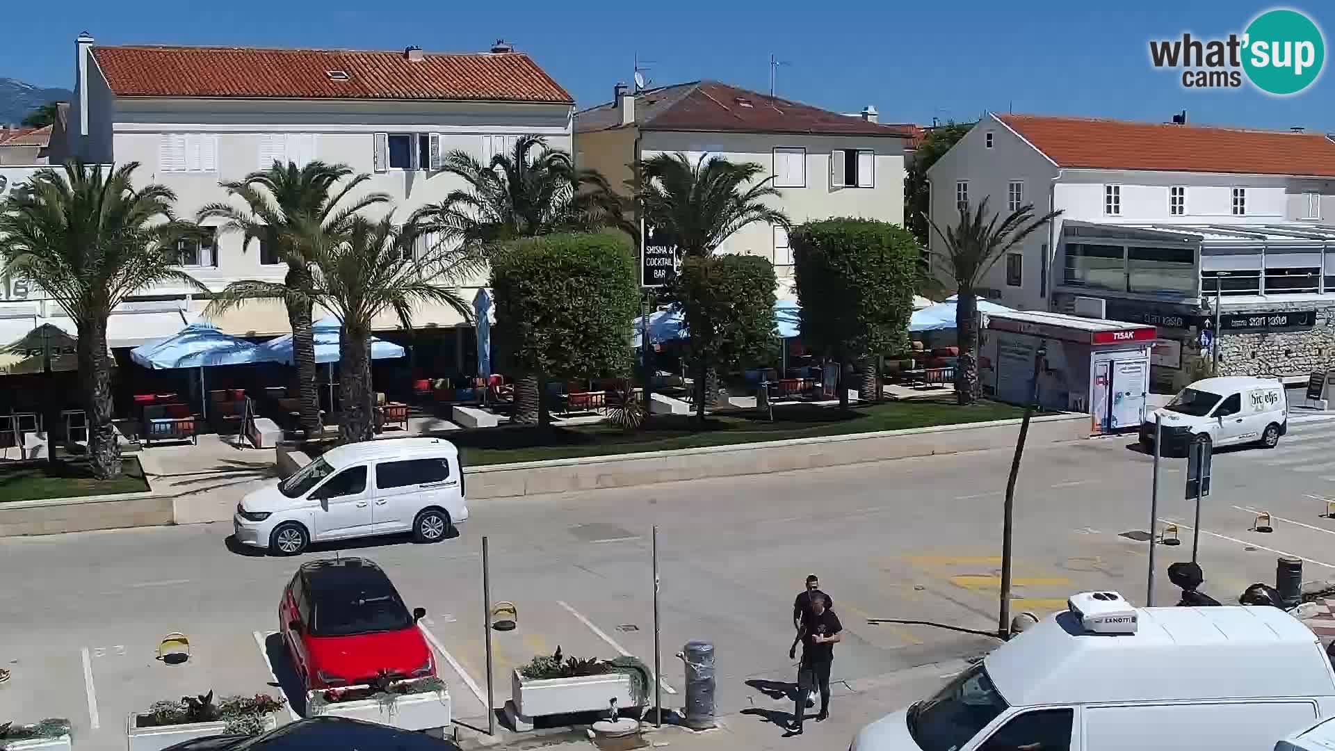Novalja Livecam promenade