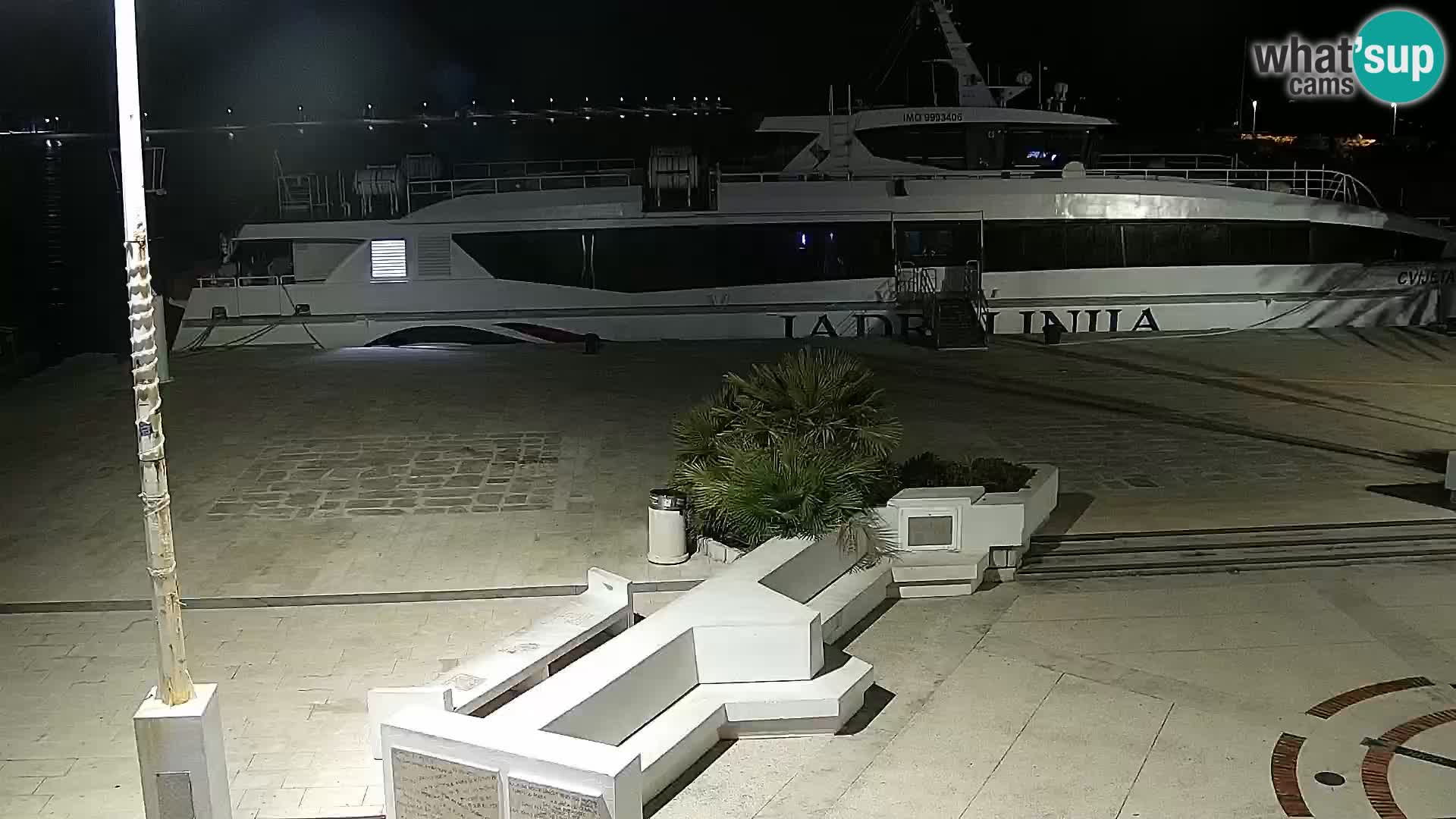Novalja Livecam promenade