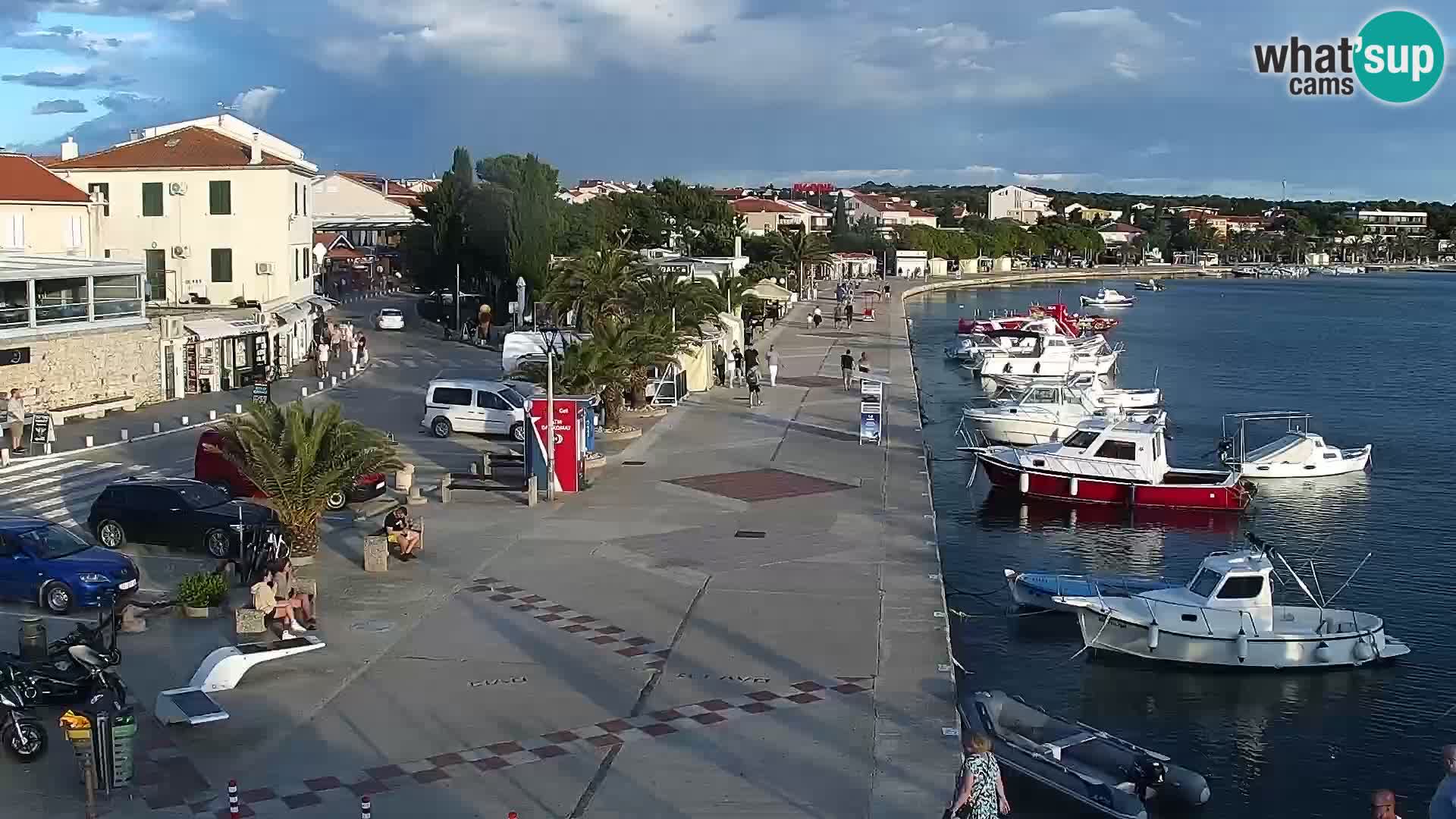 Novalja Livecam promenade