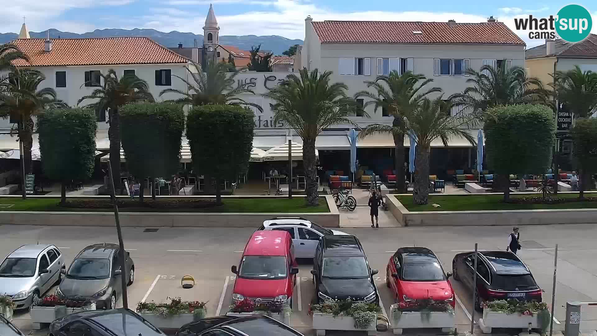 Novalja Livecam promenade