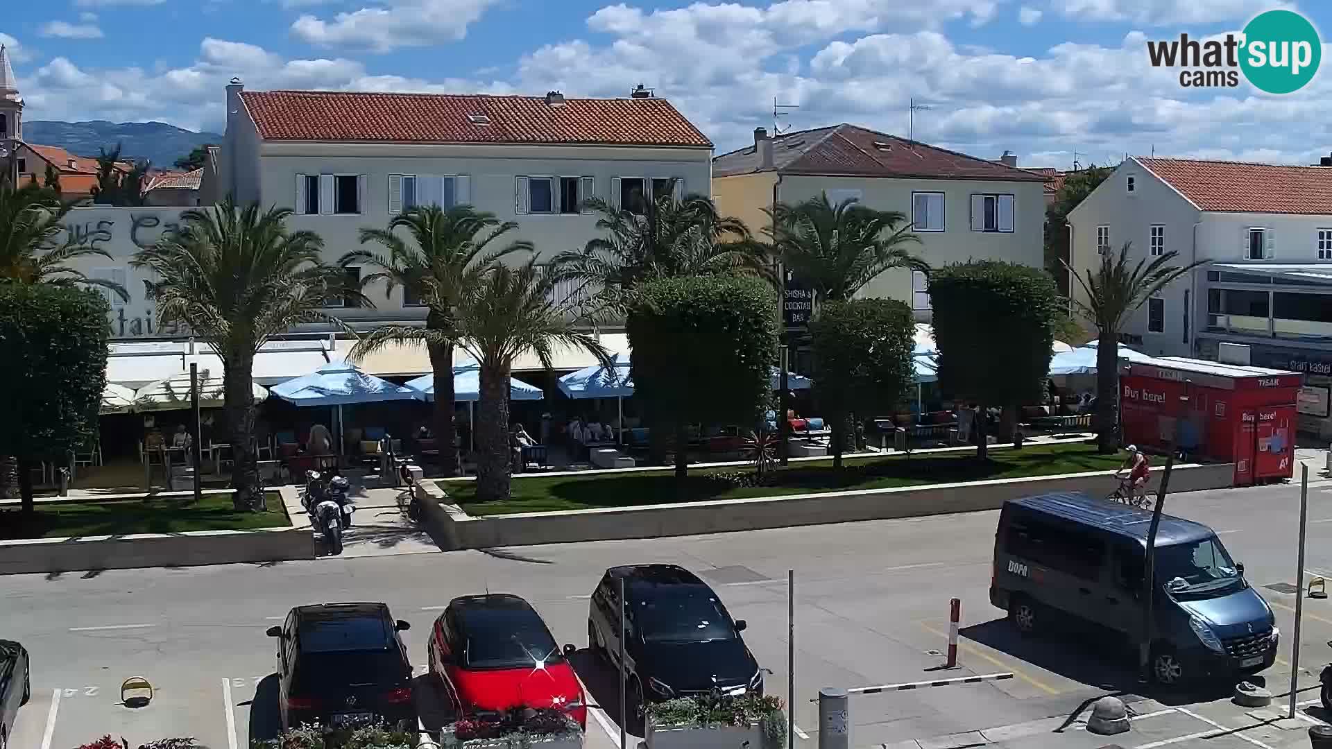 Livecam Promenade a Novalja