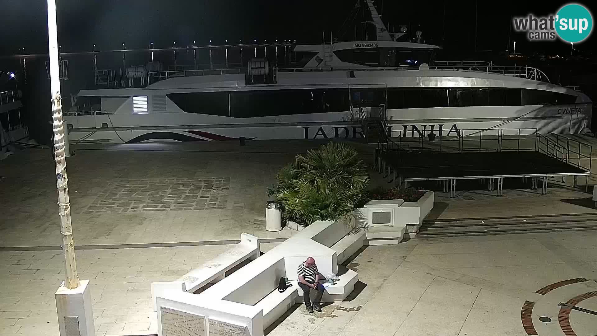 Novalja Livecam promenade