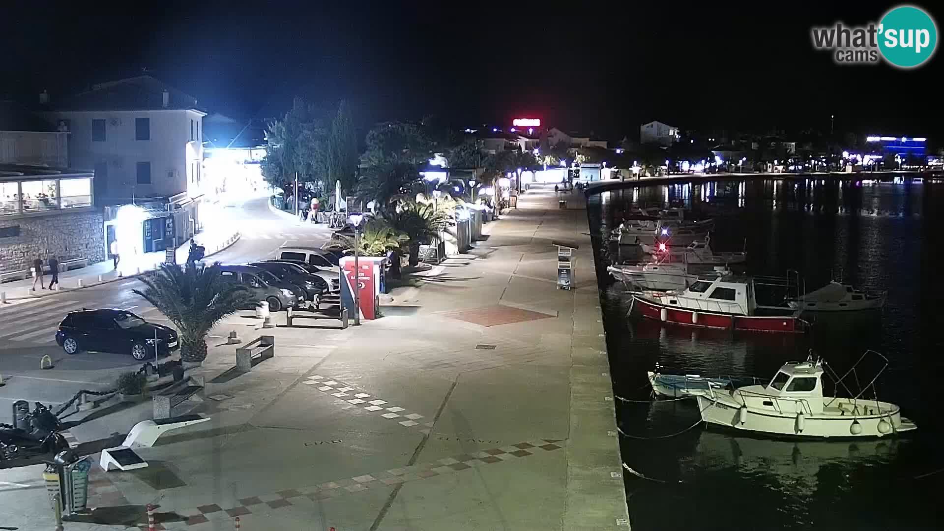 Livecam Promenade a Novalja