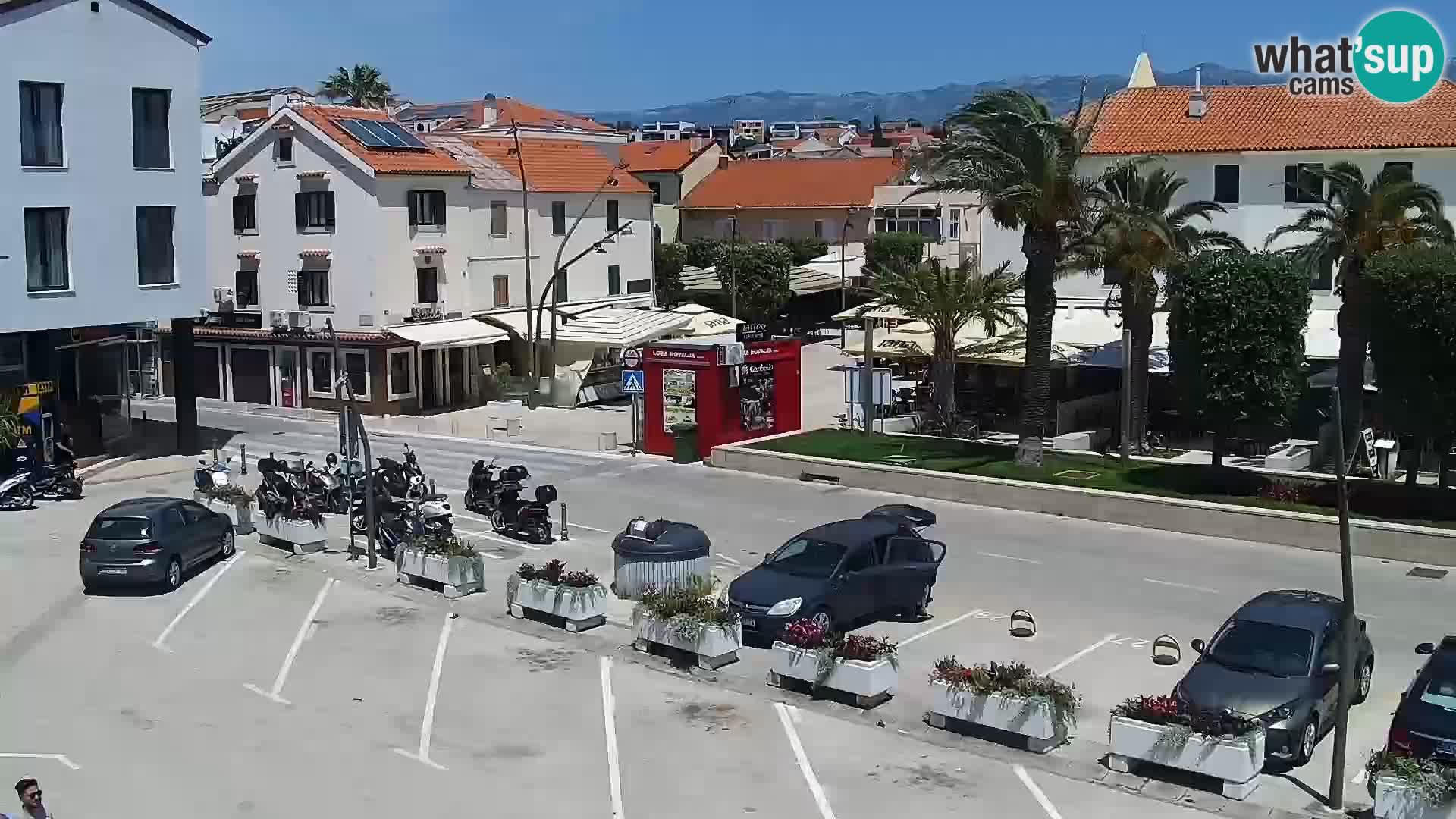 Livecam Promenade a Novalja