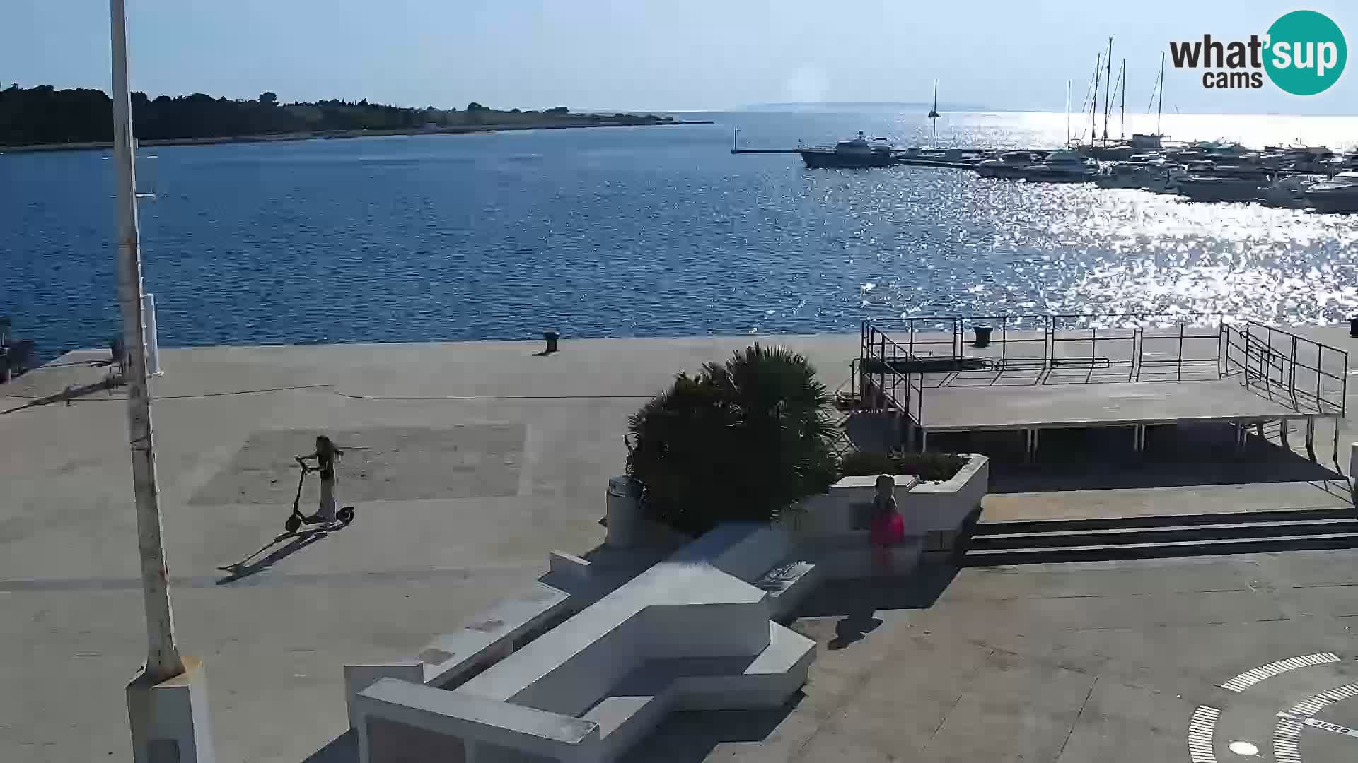 Novalja Livecam promenade