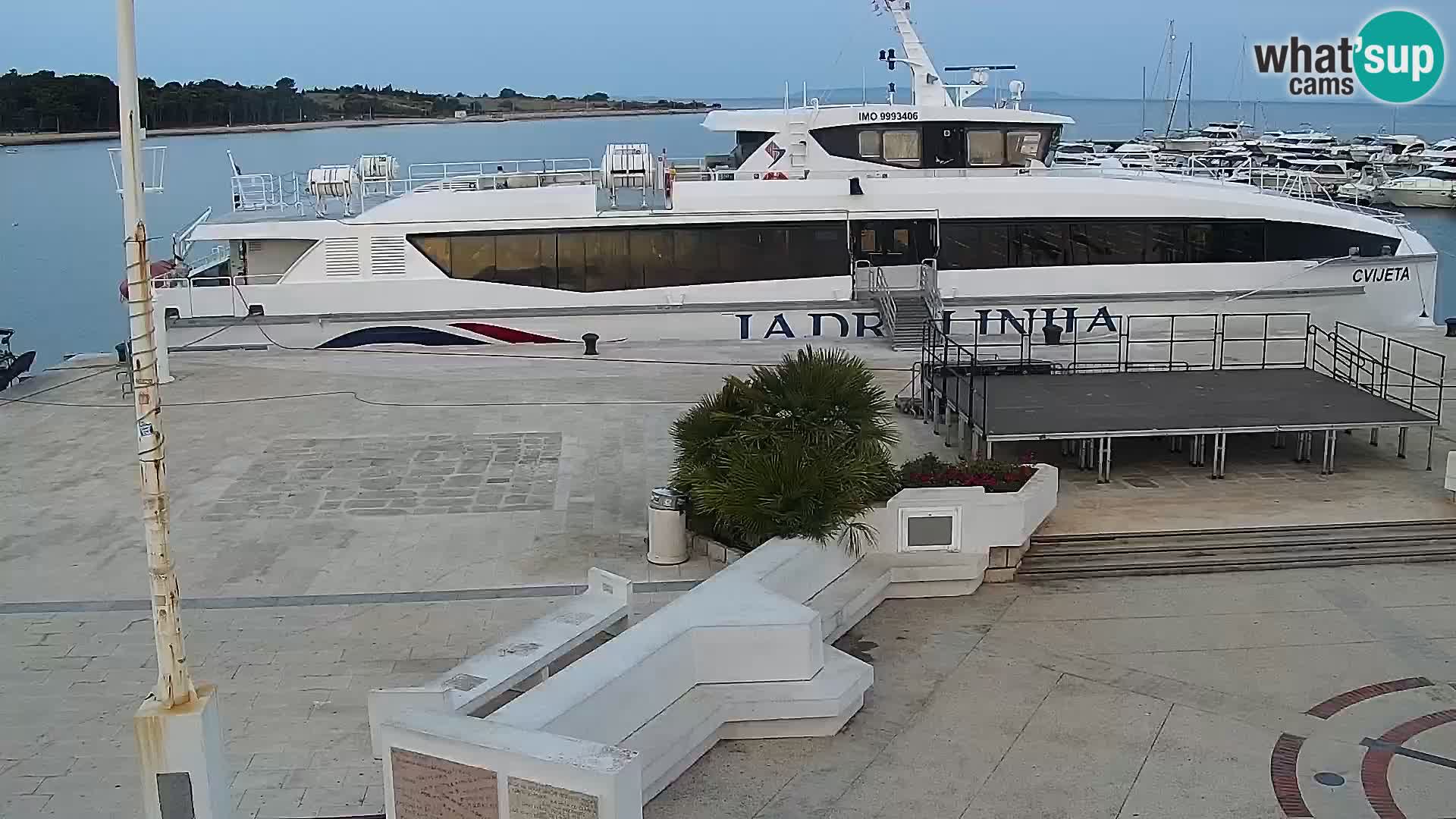 Novalja Livecam promenade