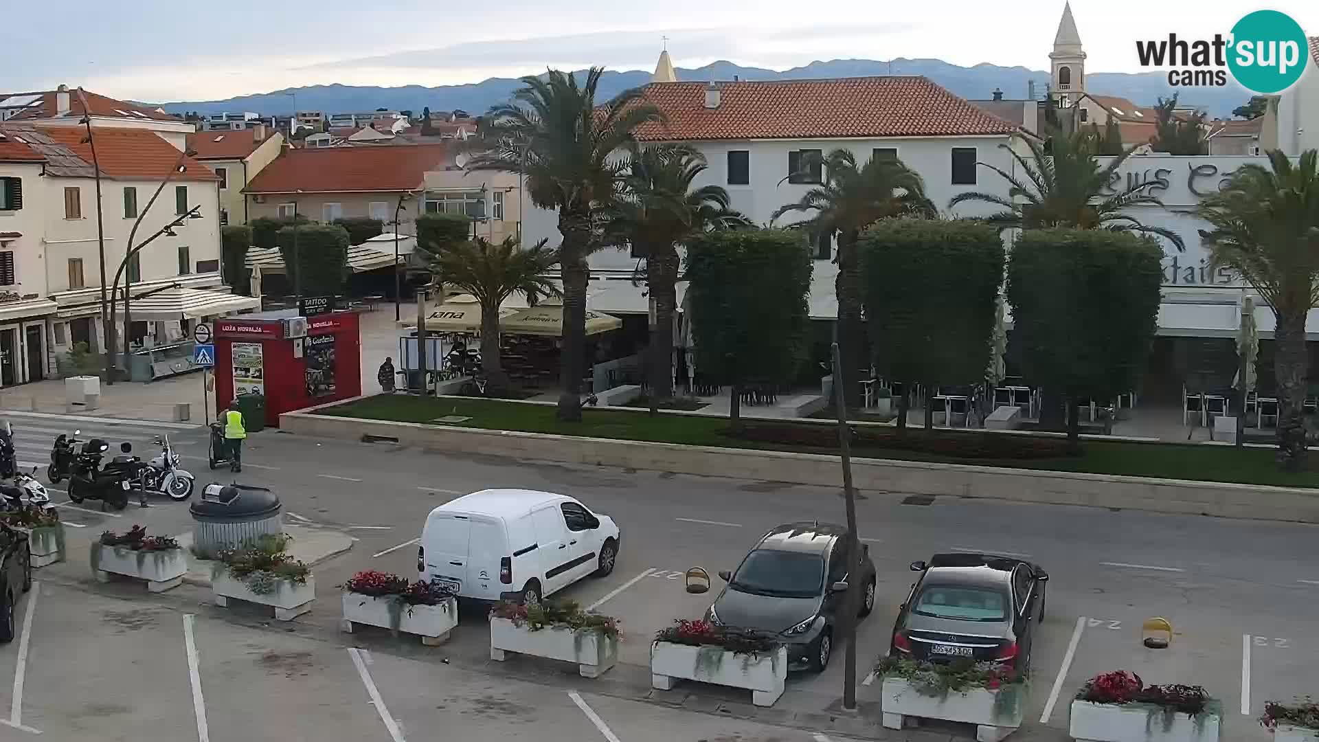 Livecam Promenade a Novalja