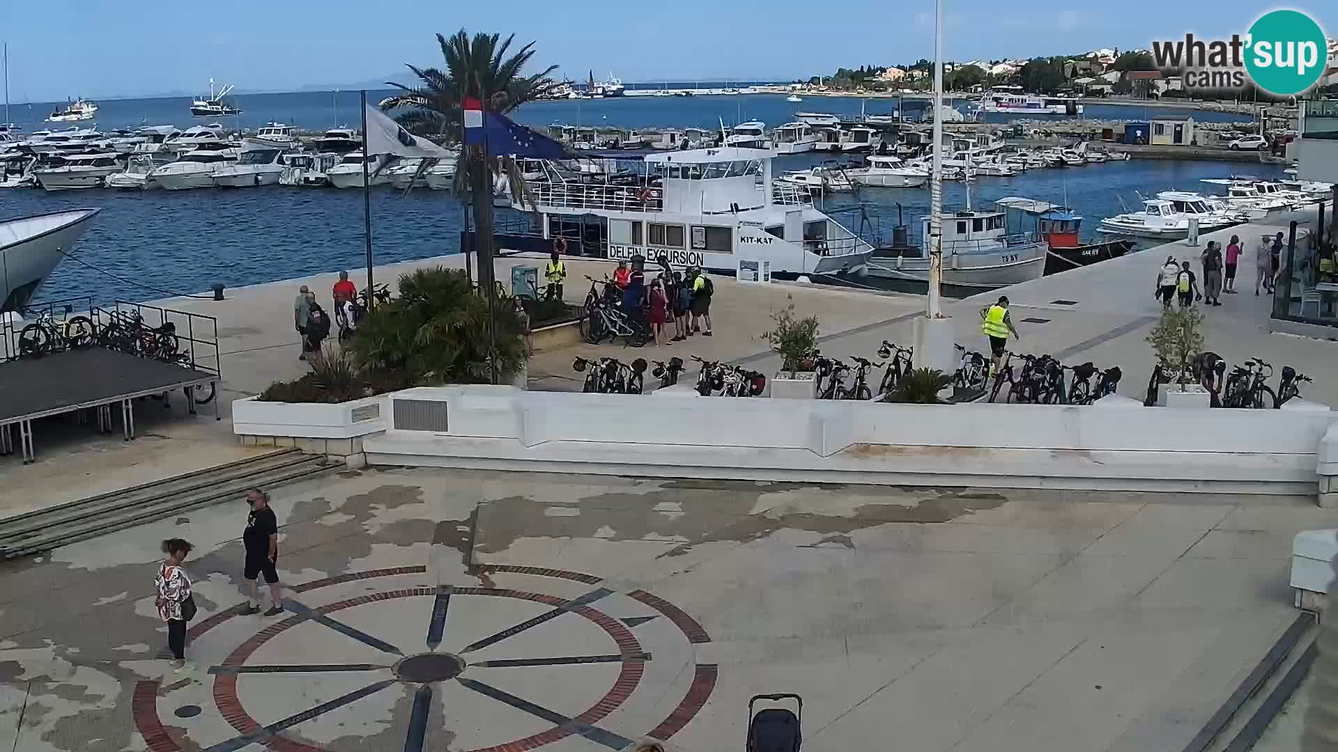 Novalja Livecam promenade