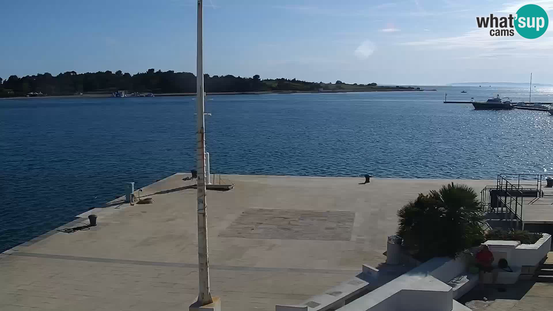 Novalja Livecam promenade
