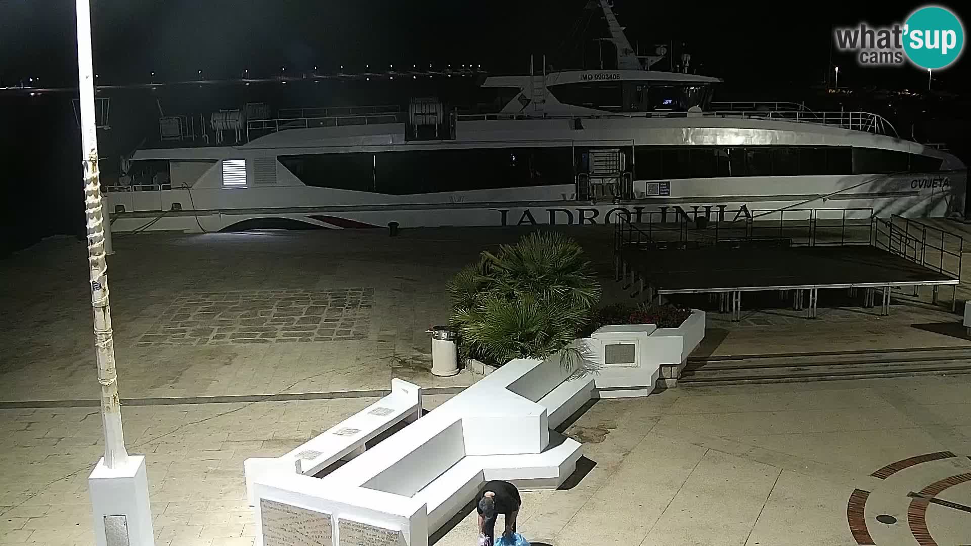 Novalja Livecam promenade