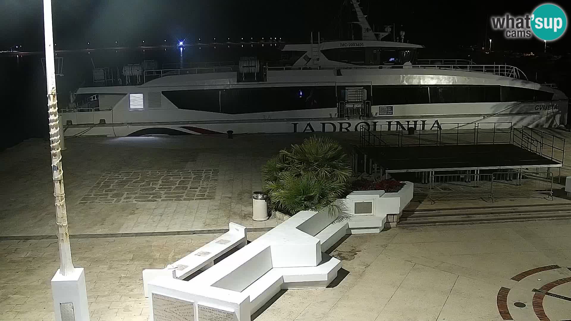 Novalja Livecam promenade