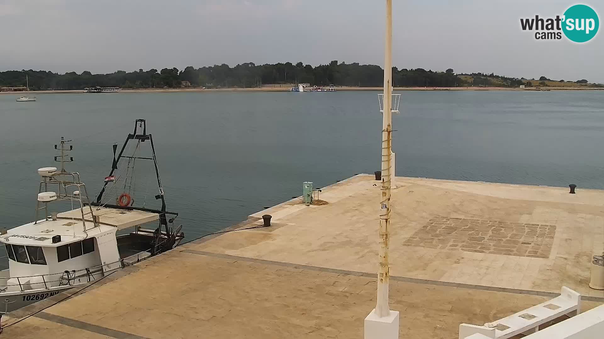 Webcam Novalja seaside promenade