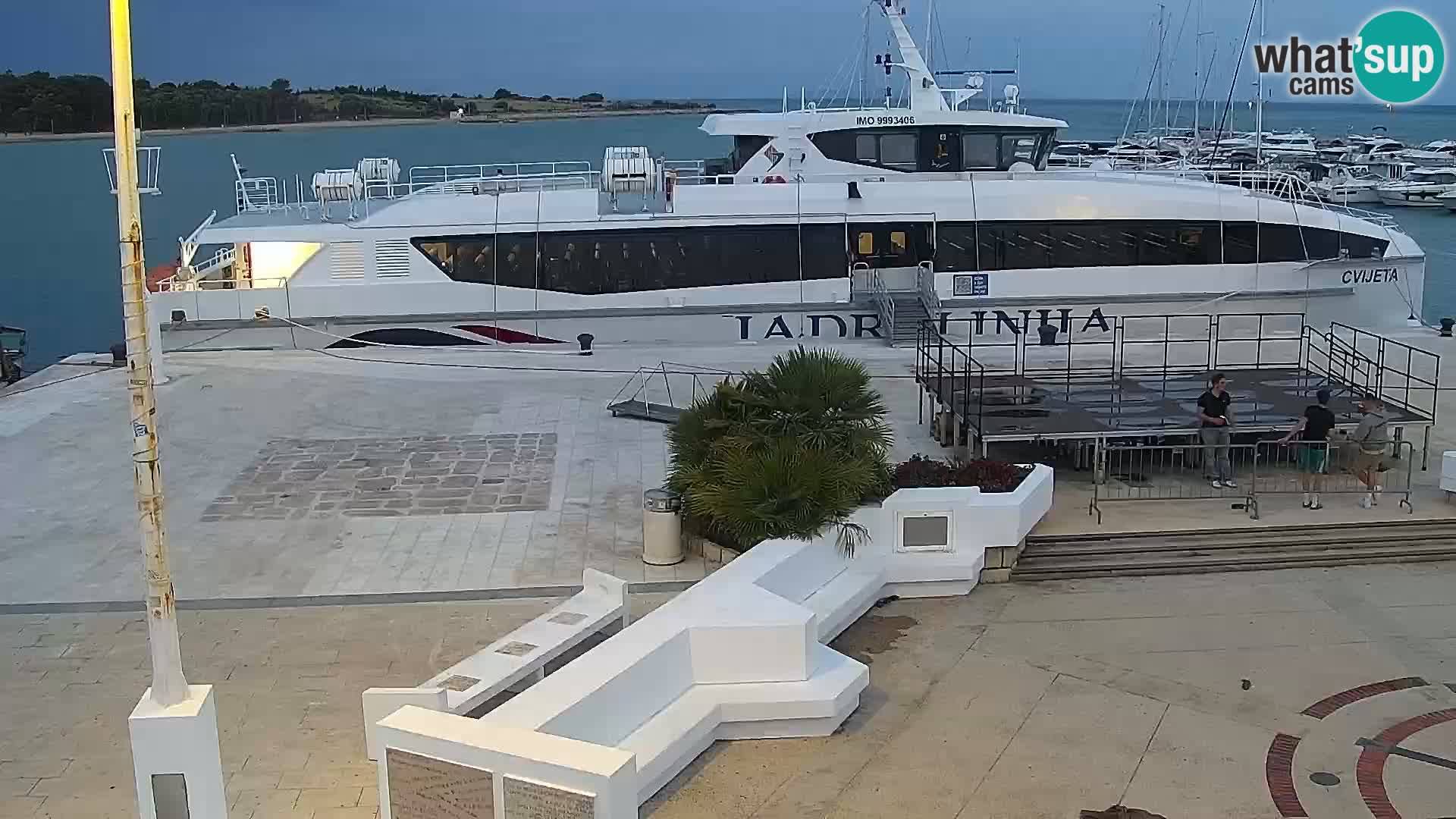 Novalja Livecam promenade