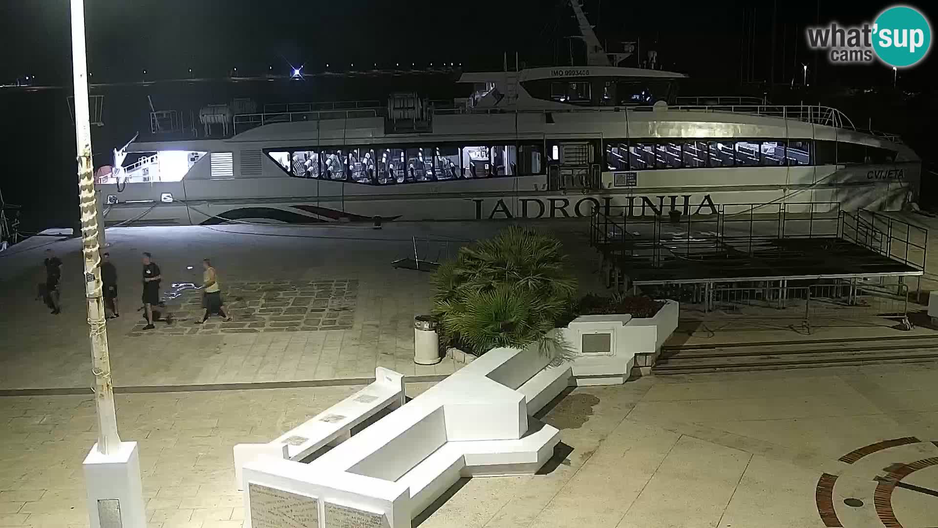 Livecam Promenade a Novalja