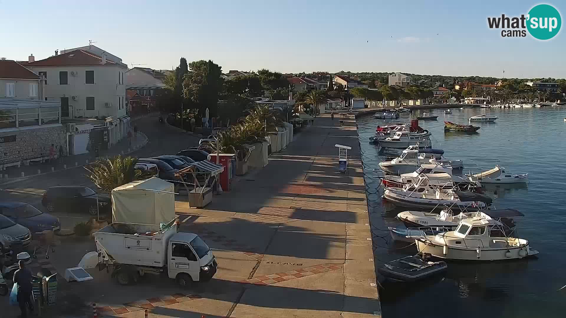 Novalja Livecam promenade
