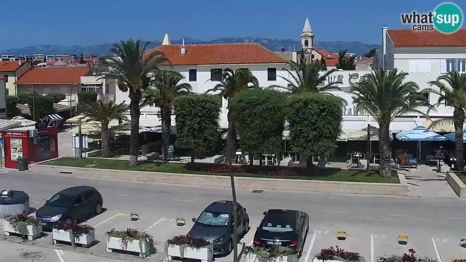 Novalja Livecam promenade