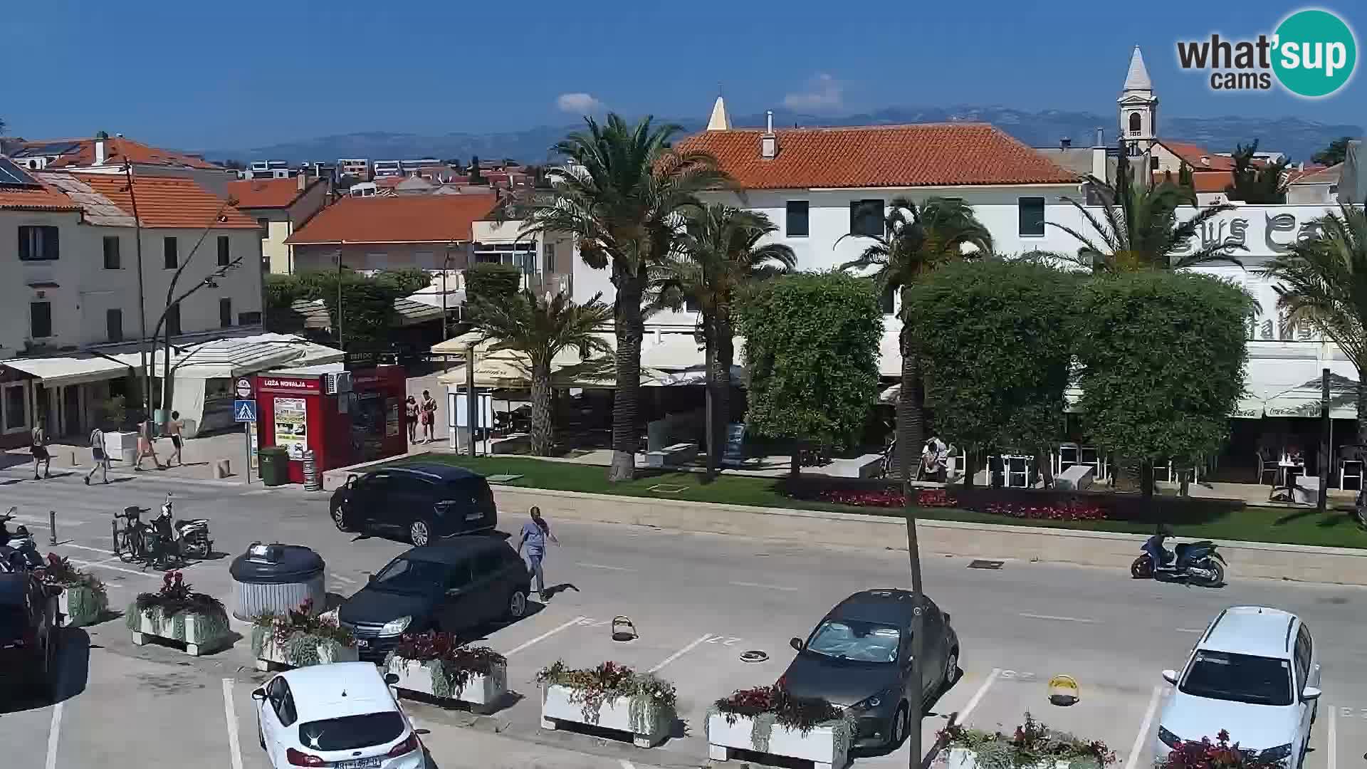 Livecam Promenade a Novalja