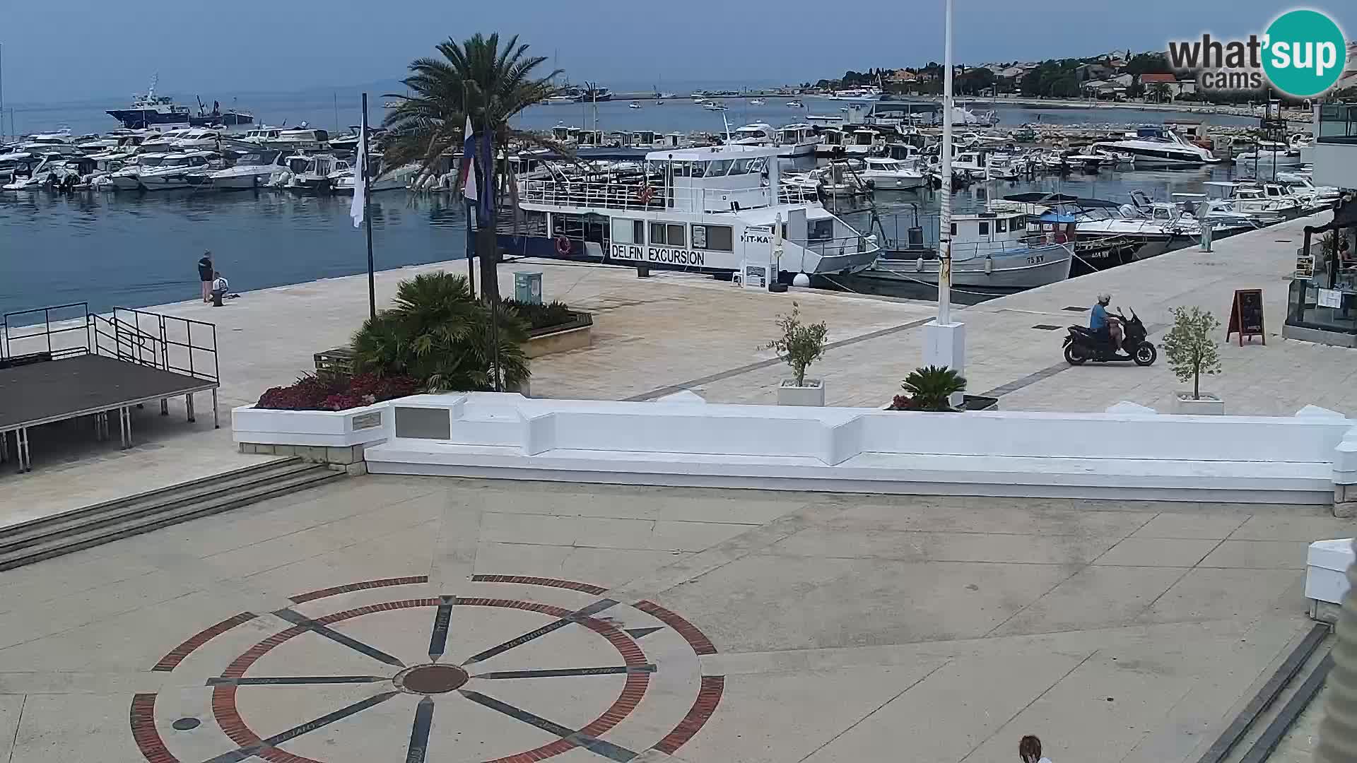Novalja Livecam promenade